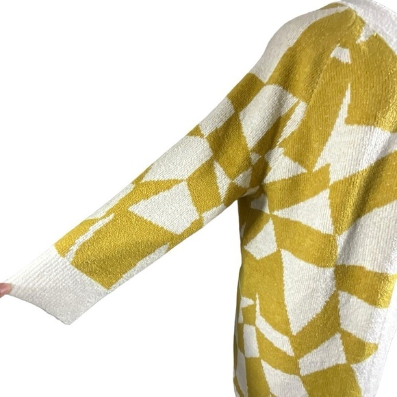 Ava & Viv Geometric Open Front Plus Size Duster Cardigan Nwot - Picture 10 of 16